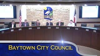 Baytown City Council Meetings
