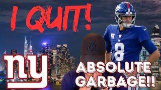 New York Giants Fan QUITS After Saquon Barkley & Eagles EMBARRASS Giants AGAIN! Eagles 300 Giants 3