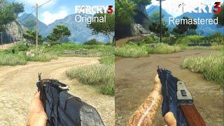 Far Cry 3 Remastered VS Original (4k) PC GAMEPLAY