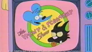 Butterfinger 'The Simpsons' Itchy & Scratchy Show Bart Simpson Commercial - 90s/2000s