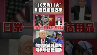 川普狂蹭習近平！「10天內11次」曾經制裁喊最兇如今聯繫舔最勤 #獨家觀點 #環球大戰線 @globalnewstw