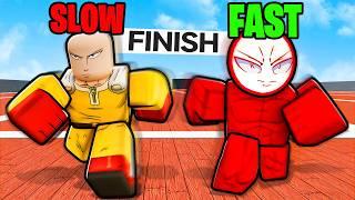 What Is The FASTEST Character in The Strongest Battlegrounds?