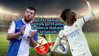 uji coba kedua bersama real Madrid ke markas liguria seri c Italia