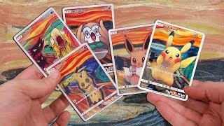 Opening the weirdest Pokemon promo cards ever made...  (Pokemon Scream Promos)