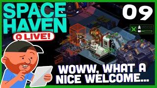 Space Haven [LIVE] S12 E09 | THIS Time, We Watch Our 02 Consumption | Space-ship Building Sim