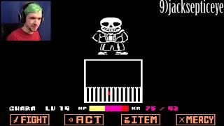 Реакция летсплейщиков на Первую Атаку Санса в Игре Undertale