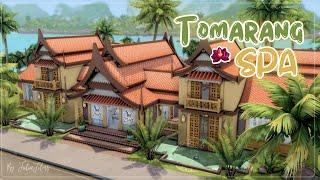 Спа в Томаранге🪔│Строительство│Tomarang Spa│SpeedBuild│NO CC [The Sims 4]