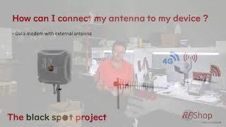 How to connect my antenna to my phone