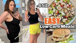 WHAT I EAT IN A DAY | EASY Low Carb Meals for Weight Loss!