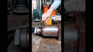 DIY‍"How to Fill Hydraulic Oil in a Jack |️ Quick DIY Guide" #shorts #mechanic #filling #oil ️