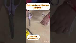 Eye Hand coordination Activity for Autism l POM POM l ASD l ADHD l Fine Motor Activity