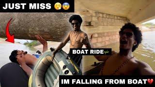 IM FALLING FROM BOAT| BOAT HITTED THERE | ALL INDIA RIDE | TAMIL | #psychosquad