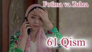 Fotima va Zuhra 61-qism (milliy serail) | Фотима ва Зухра 8-кисм (миллий сериал) || Eshat Reviews