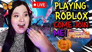  LIVE! PLAYING ROBLOX! COME JOIN ME!