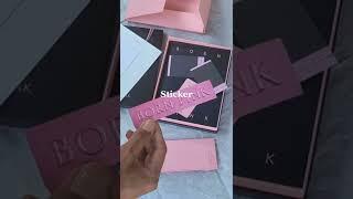 Unboxing BLACKPINK Born Pink (Box Set Pink Ver.)