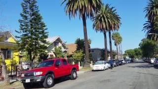 Driving in Long Beach, California  ( in the neighborhoods  )  Part 1