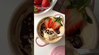 The Viral ”Snickers” Yogurt Bowl #healthyrecipes #easyrecipes #healthysnacks