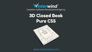 3D Closed Book with CSS