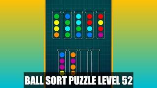 Ball Sorting Puzzle Game Level 52 | Ball Sort Puzzle Level 52 | GamingOn