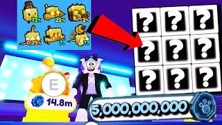 ПОТРАТИЛ $5,000,000,000 НА ТОП ЗОЛОТОЕ ЯЙЦО И ЧТО ПОЛУЧИЛОСЬ... ROBLOX Pet Simulator X