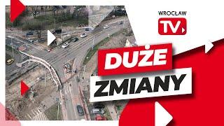 Przebudowa pl. Staszica. Kolejny etap robót | Wrocław TV