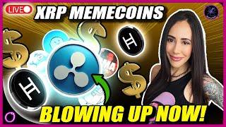 XRP Memecoins BLOWING UP NOW! (Insane move coming for HBAR)