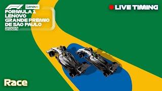 F1 Sao Paulo Grand Prix 2024 - RACE - Live Timing & Commentary