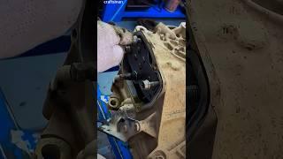 Manual disassembly of car gearbox