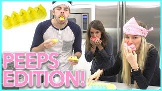 CHUBBY BUNNY CHALLENGE with iJustine & Nadeshot