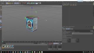 3d объект на альфа канале Cinema 4D