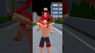 She jump on twin taiga #sakura#sakuraschoolsimulator