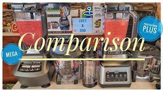 Ninja Blender Comparison Mega vs Professional Plus BN801 vs BL770 Smoothie Maker Auto IQ Review