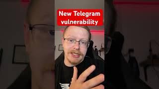 New Zero day vulnerability in Telegram #cybersecurity #hacker #zeroday