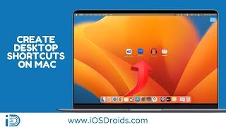 How to Create Desktop Shortcuts on Mac?(MacBook Air, Pro, & iMac)