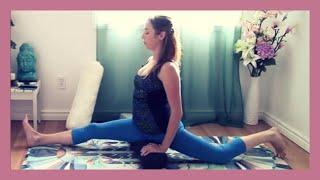 1 hour Yin Yoga Splits Training Class - Yoga for Hamstring & Hip Flexibility