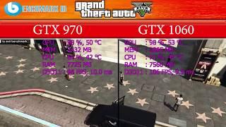 GTX 970 4GB VS GTX 1060 3GB - In 10 Games 1080p