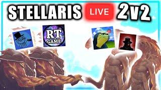  STELLARIS IS PERFECTLY BALANCED  - Stellaris MP LIVE W/ @RTGame @ambiguousamphibian Hazzor