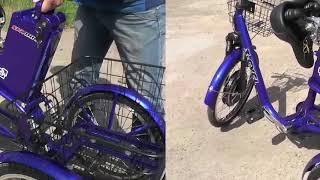 Электровелосипед SKYBIKE 3-CYCL (350W-36V) синий