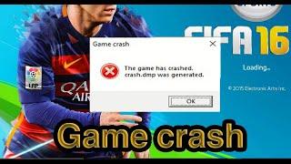 حل مشكلة عدم البدء في لعبة فيفا 16 the game has crashed .crash.dmb بطريقة تانية جديدة