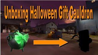 Unboxing Halloween Gift Cauldron