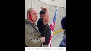 Anti-ICE protests continue in Los Angeles