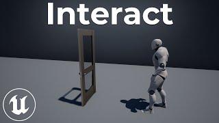 How To Interact | Unreal Engine 4 Tutorial