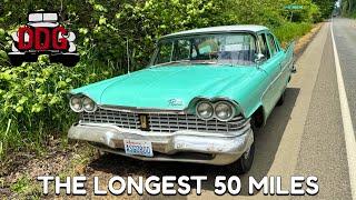 So Many Breakdowns - 1959 Perkins Plymouth Taxi Injection Pump Tech, Highway Test Run, And Much More