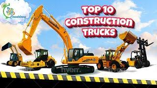 Construction Truck Countdown, Our 10 Favorite Trucks at the Job Site