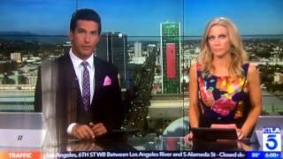 KTLA 5 News at 6pm Saturday breaking news open April 22, 2017