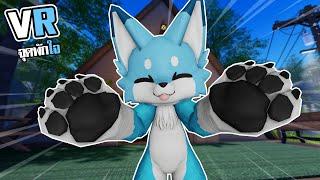 แต่งตัวเป็น Furry ไปหาคนในเกม I Roblox VR