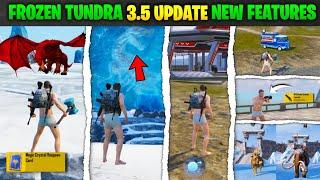 BGMI PUBG New FROZEN TUNDERA Update Here! PUBG 3.5 Dinasour All Features Explained | Tips & Tricks