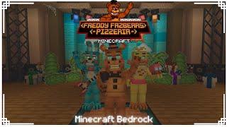 [FNAF 2] Freddy Fazbear's Pizza's Minecraft bedrock map [TRAILER/TEASER]