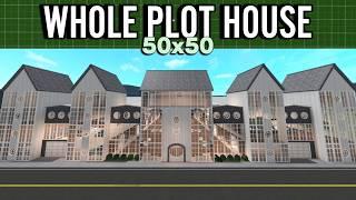 BUILDING A 50x50 HOUSE IN BLOXBURG