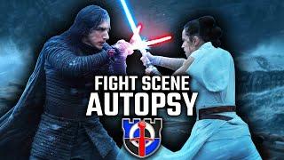 FIGHT SCENE AUTOPSY Star Wars, RISE OF SKYWALKER - Rey vs Kylo